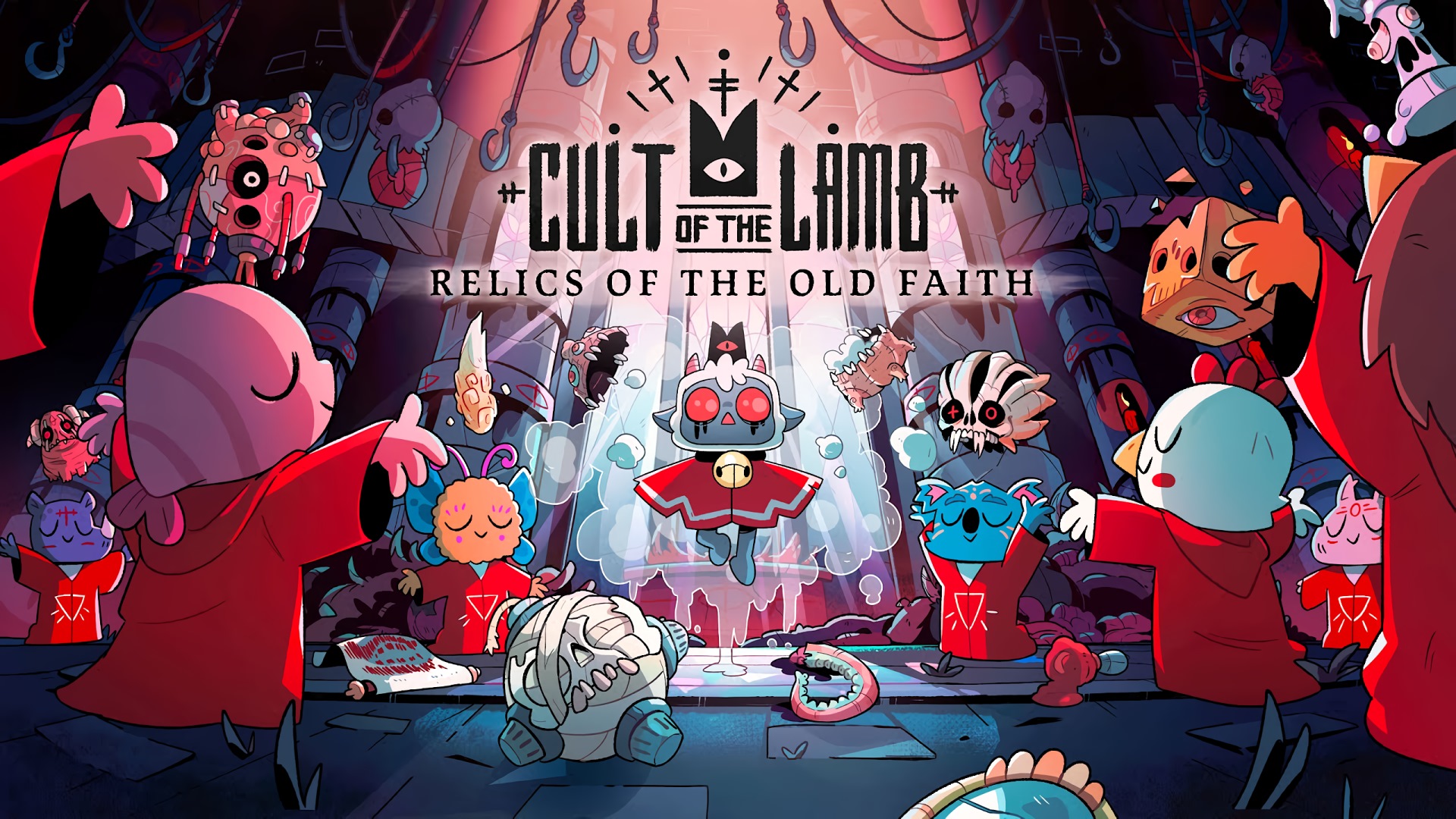 Cult of the Lamb - Requisitos Oficiales; Nuevo Trailer de Gameplay te  enseña cómo iniciar tu Culto