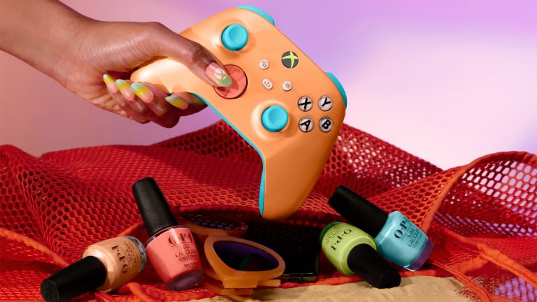 Xbox y OPI se unen para dar un toque llamativo de colores al joystick
