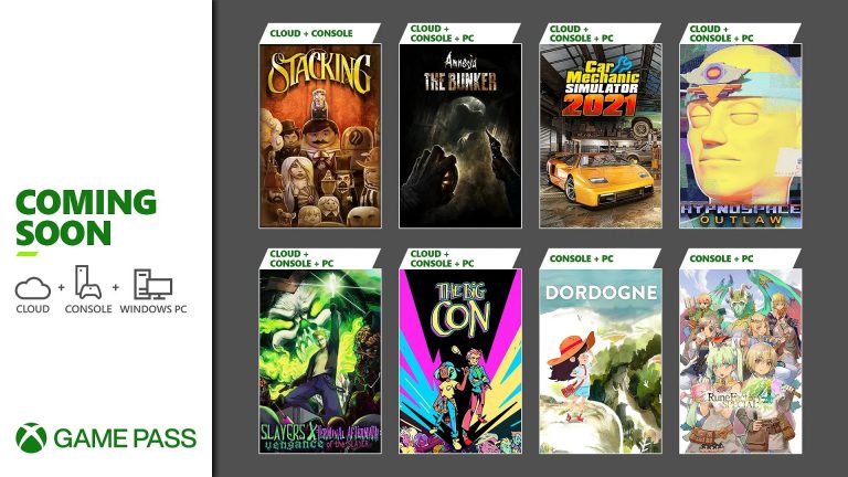 La diversión está asegurada con los próximos juegos de Xbox Game Pass
