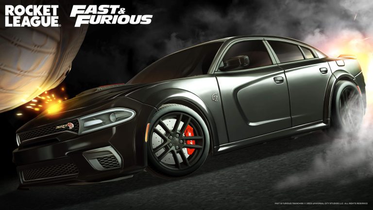 Rocket League y el Fast & Furious Dodge Charger SRT Hellcat