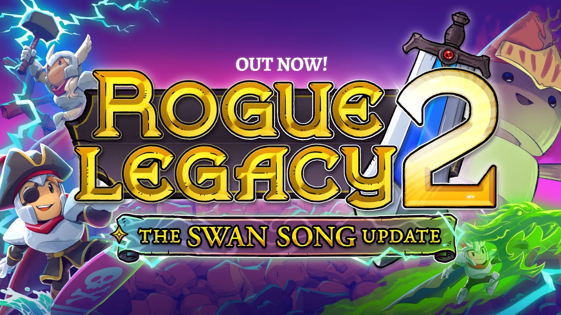 portada de Rogue Legacy 2 Swan Song