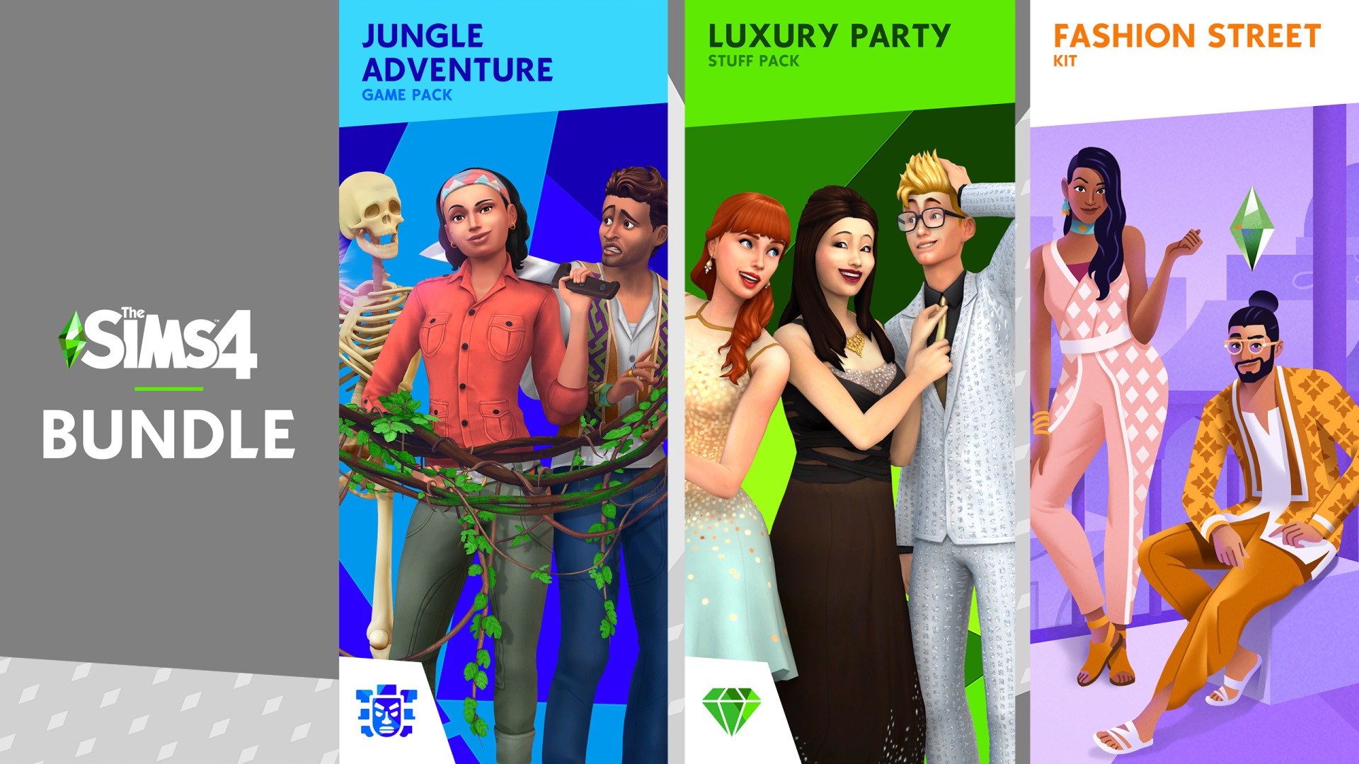 portada de Los Sims 4 Bundle Epic Games Store