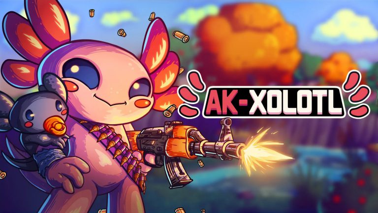 AK-xolotl: El roguelite shooter adorable y letal se acerca a PlayStation