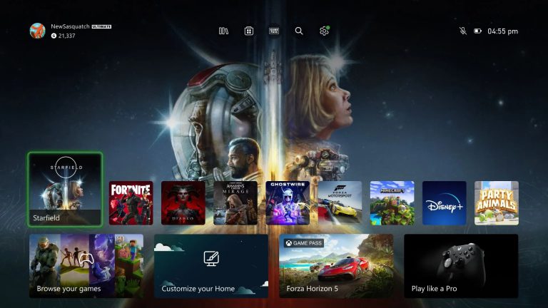 La Pantalla de Inicio de Xbox se renueva para una experiencia de juego inigualable